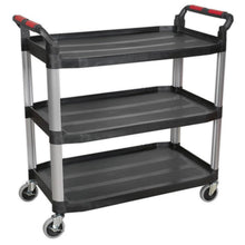 3-Level Composite Workshop Trolley – 114cm Width