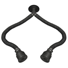 Twin Pipe 1.65m Exhaust Extractor Hose for EFS/93