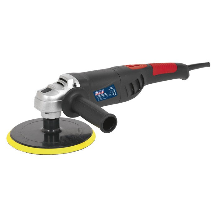 Sealey 180mm Lightweight Variable Speed Digital Rotary Polisher 1100W/230V