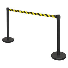 Retractable Safety Belt Barrier Post - Set of 2