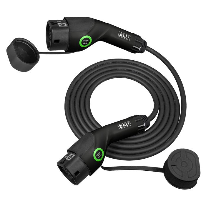 5m Type 2 to Type 2 EV Charging Cable 32A(7.4KW) 1Ph