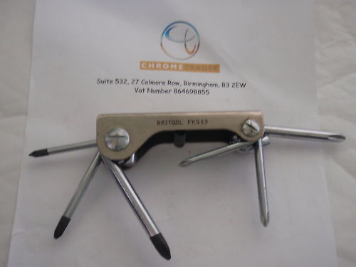 Britool Tools 6pc Phillips / Pozi Key Set FKS13
