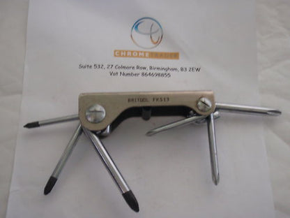 Britool Tools 6pc Phillips / Pozi Key Set FKS13