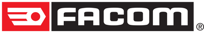 FACOM logo with red and black design