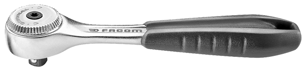 Facom Tools 1/4" drive round head fine tooth ratchet with comfort grip