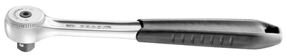 Facom Tools 1/2" drive round head ratchet with fine tool ratchet mechanism.