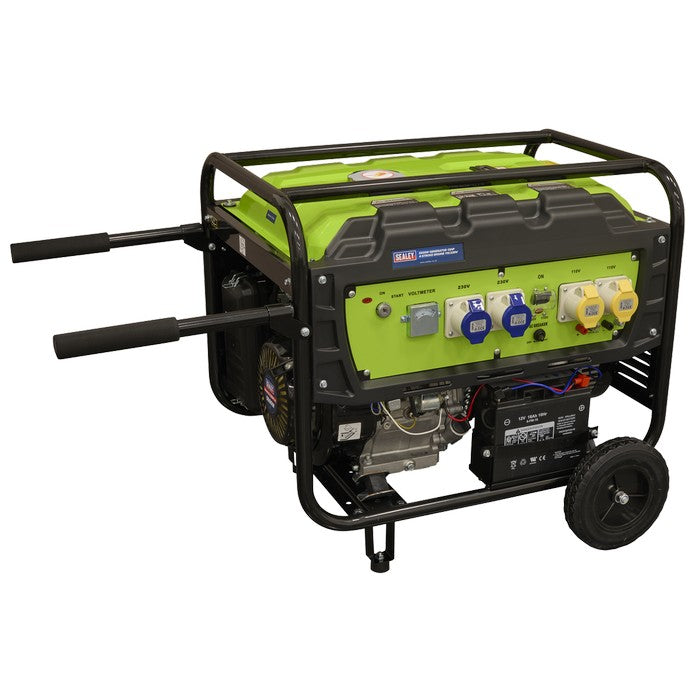 Sealey 5500W Generator 13hp 4-Stroke Engine 110/230V
