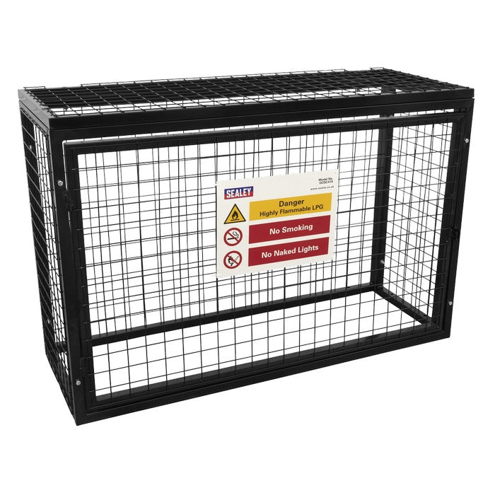 Safety Cage - 4 x 19kg Gas Cylinders