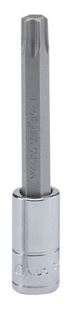 Genius Tools 1/4 drive torx bit socket T6 to T40, 100mm long