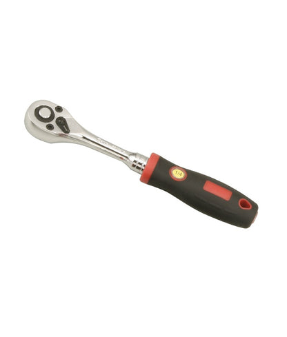 Genius Tools 3/8" drive soft grip reversible ratchet