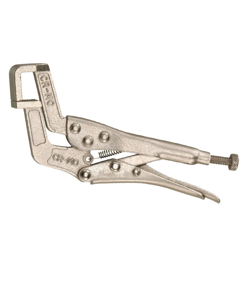 Genius Tools 6" Claw Grip locking plier with deep throat.