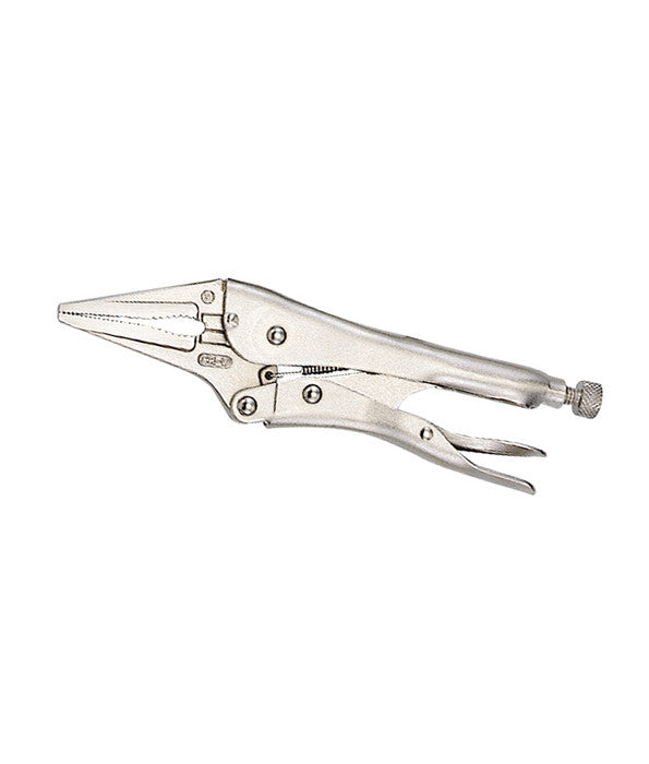 Genius Tools 6" and 9" long nose locking pliers with wire cutter