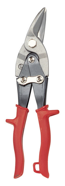 Genius tools 10" left cut aviation snips with straight tips