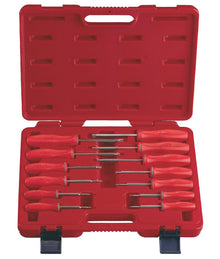 Genius Tools TX-513T 13 piece Torx Star screwdriver set T6 to T50 professional screwdrivers supplied in blow moulded storage case