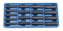 Genius Tool 17 piece 1/2 drive 12 point impact socket set Cr-Mo steel