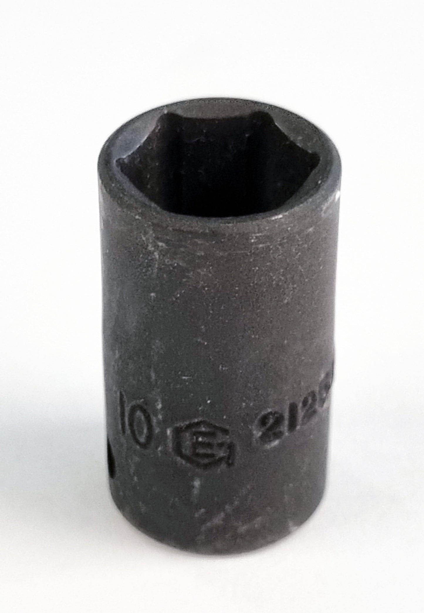 Genius Tools 1/4" 10mm hexagon impact socket, standard depth.  Available in metric sizes from 4-14mm