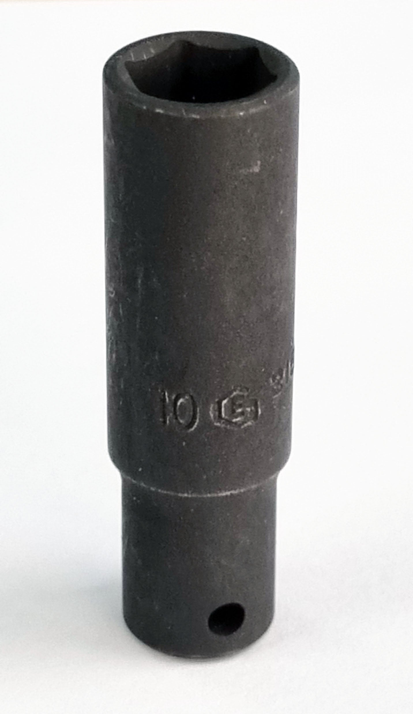 Genius Tools 1/4" Drive 50mm long deep impact socket chrome vanadium