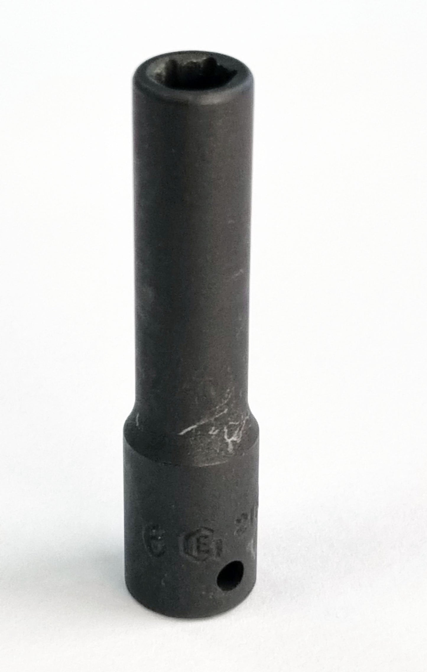 Genius 1/4 drive deep impact socket 6 point metric