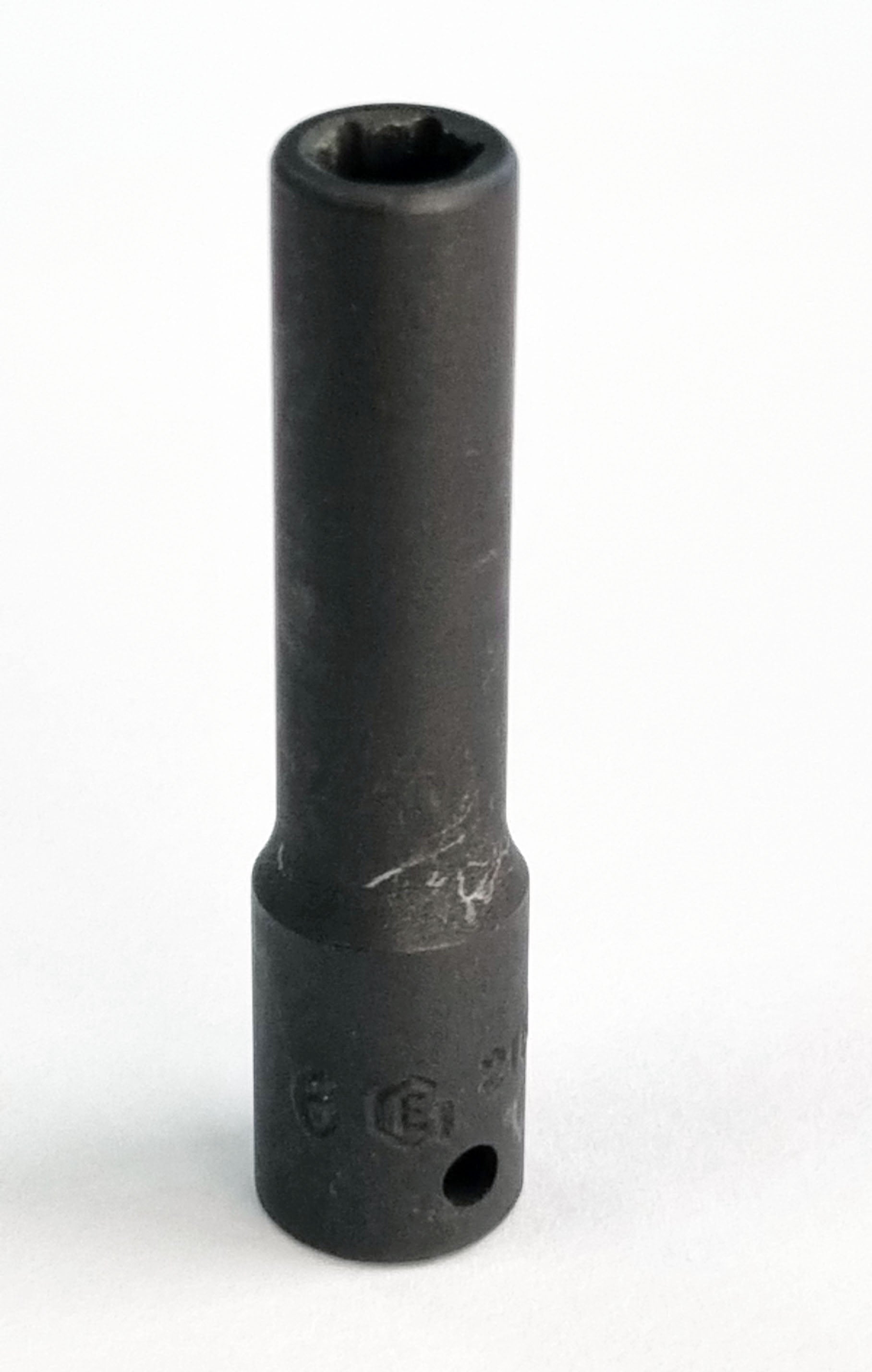 Genius 1/4 drive deep impact socket 6 point metric