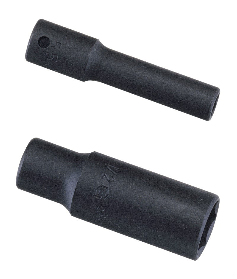 Genius Tools 1/4 drive, 6 point deep impact sockets from set TD-211M