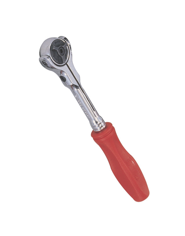 Genius Tools 1/4 drive swivel head ratchet 165mm 360 degree head