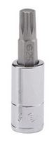 Genius Tools 1/4 drive XZN triple square bit socket, size M4 with 45mm overall length