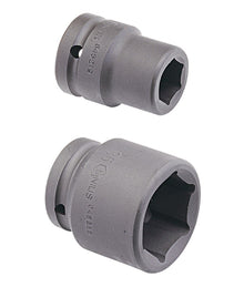 Genius Tools 3/4 drive metric impact socket range, 17 - 60mm