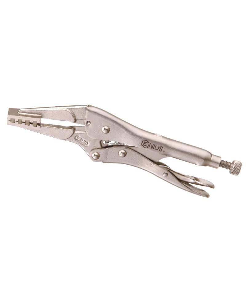 Genius hose clamp locking pliers, available in 7" and 9" lengths