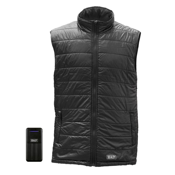 5V Heated Puffy Gilet with Power Bank 10Ah - 44" to 52" Chest