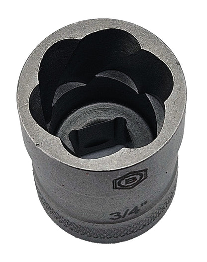 32pc Bolt Gripping Socket Extractor Set For Removal Of Damaged / Rounded Nuts