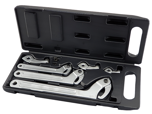 Hook & Pin Wrench Set / C Spanner Set 11pc Britool Hallmark