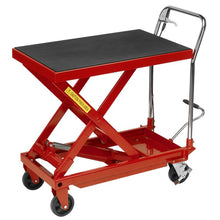 Sealey Hydraulic Scissor Lift Platform Table 500kg Capacity
