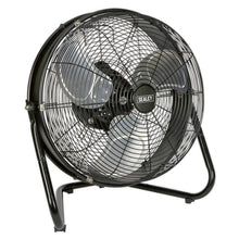 18" Industrial High Velocity Floor Fan with Internal Oscilla