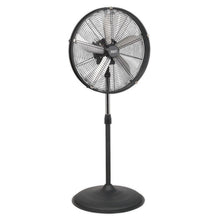 Industrial High Velocity Oscillating Pedestal Fan 20" 230V