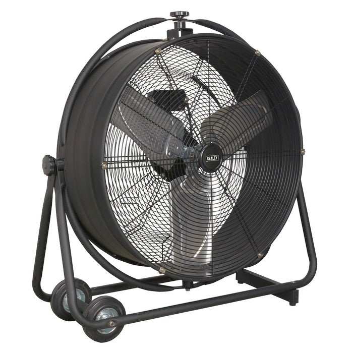 Industrial High Velocity Orbital Drum Fan 24" 230V