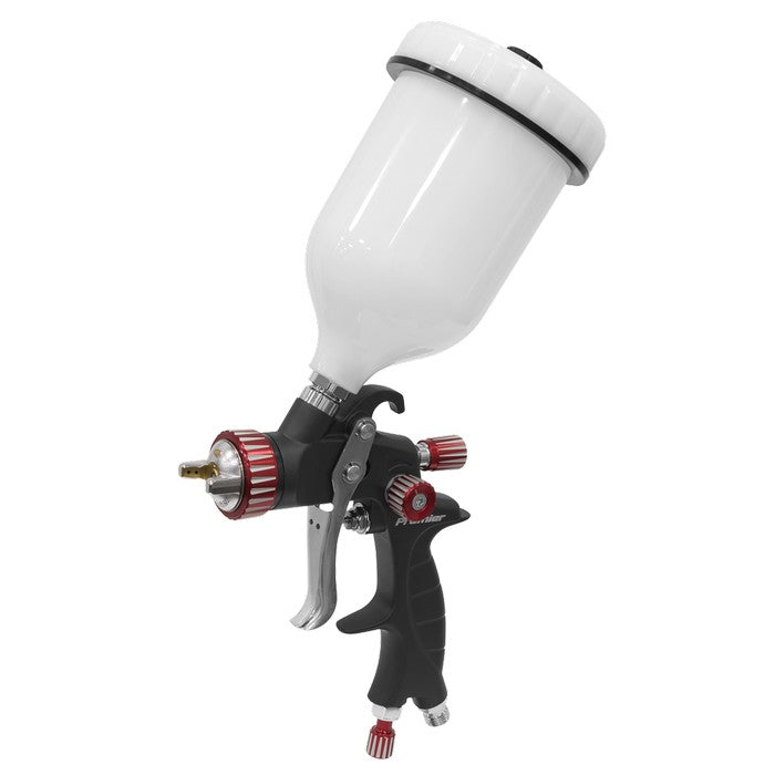 HVLP Gravity Feed Spray Gun 1.3mm Set-Up