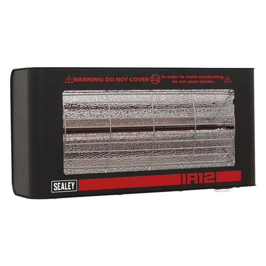 Infrared Quartz Heater - Wall Mounting 1.2W/230V