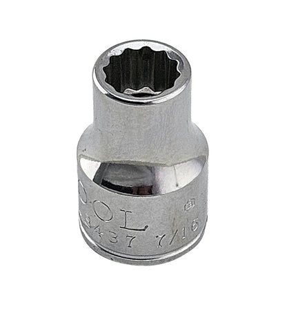 1/2"SD Bi-Hexagon AF Imperial Britool England made sockets 3/8" - 1-1/4"