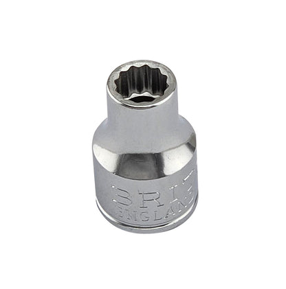 Britool Whitworth Socket Range - 12-Point 1/2" Drive  - Made In UK
