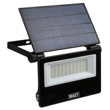 Extra-Slim Solar Floodlight with Wall Bracket 30W SMD LED