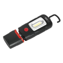 Rechargeable 360° Inspection Light 3W COB & 1W SMD LED - Black
