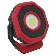 Rechargeable 360° Pocket Floodlight with Magnet 7W COB LED - Red