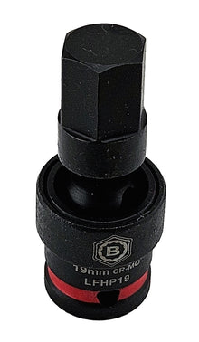 Britool Hallmark 8pc 1/2" Flexi Impact Hex / Allen Bit Socket Set