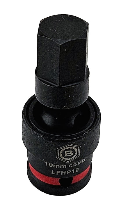 Britool Hallmark 8pc 1/2" Flexi Impact Hex / Allen Bit Socket Set