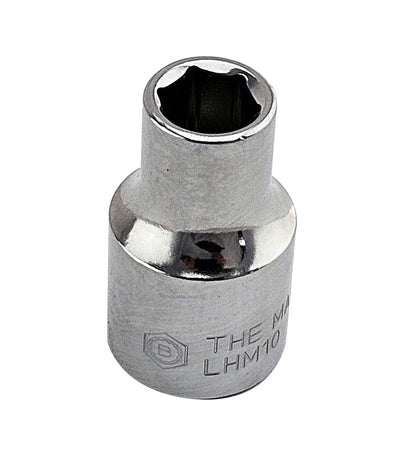 Britool Hallmark 1/2"SD Metric Hexagon Standard Depth Socket Range (V2) 10-19mm