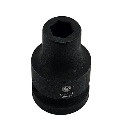 Britool Hallmark 1/2" Drive Impact Socket Range (6-Point) Sizes 8-36mm