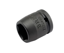 Britool Hallmark 1/2"SD Imperial AF Hexagon Impact Sockets - 7/16 - 1'1/4"AF