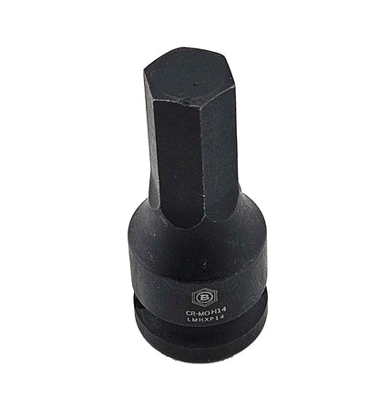 Britool Hallmark 1/2" Impact Hex / Allen Bit Driver Range