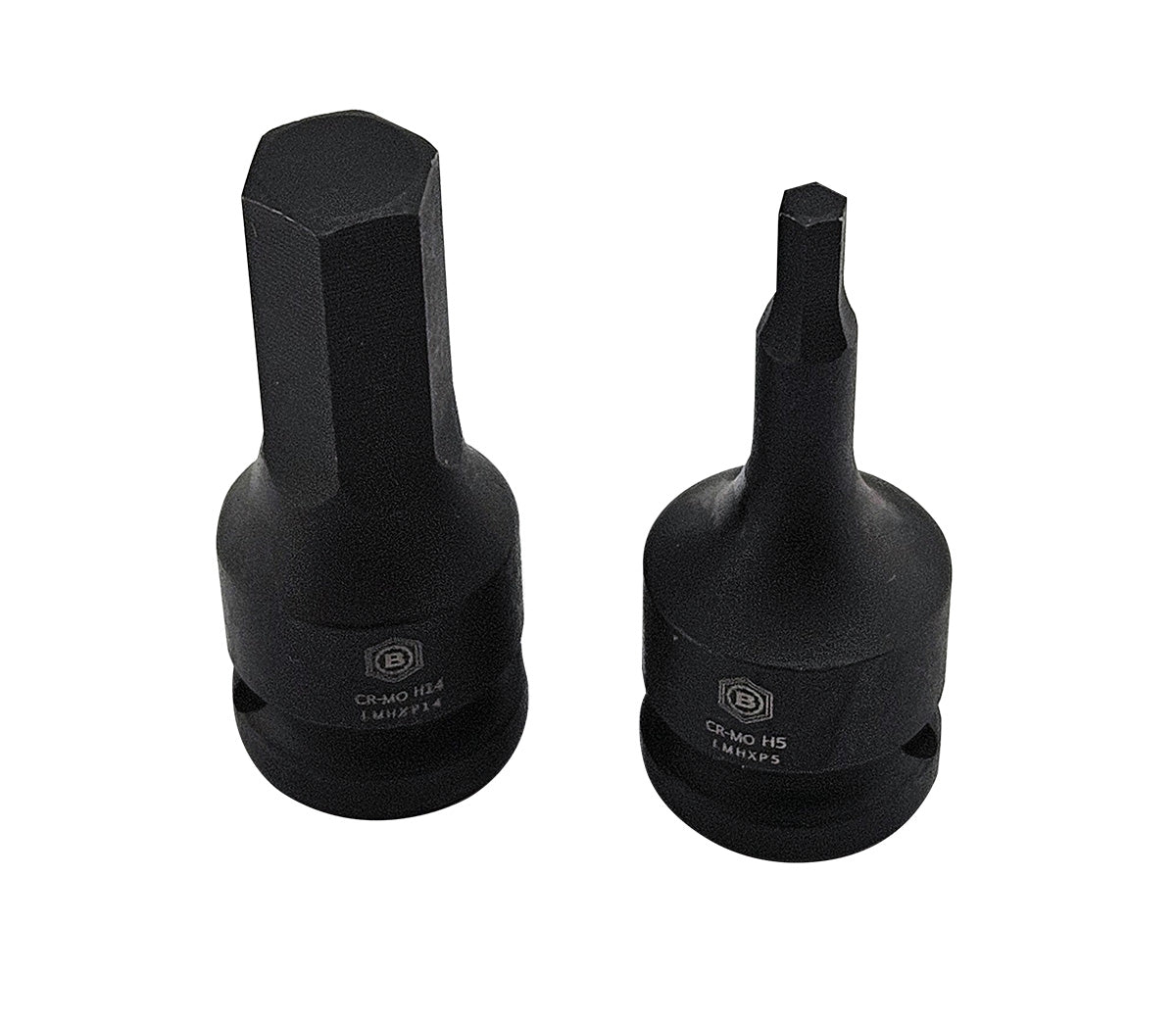 Britool Hallmark 1/2" Impact Hex / Allen Bit Driver Range