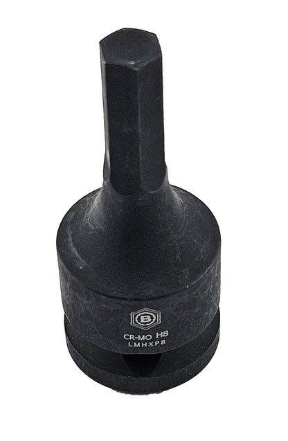 Britool Hallmark 1/2" Impact Hex / Allen Bit Driver Range